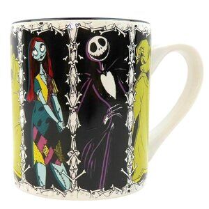 Nightmare Before Christmas Ceramic Mug Featuring Sally Jack & Oogie Boogie 14 oz